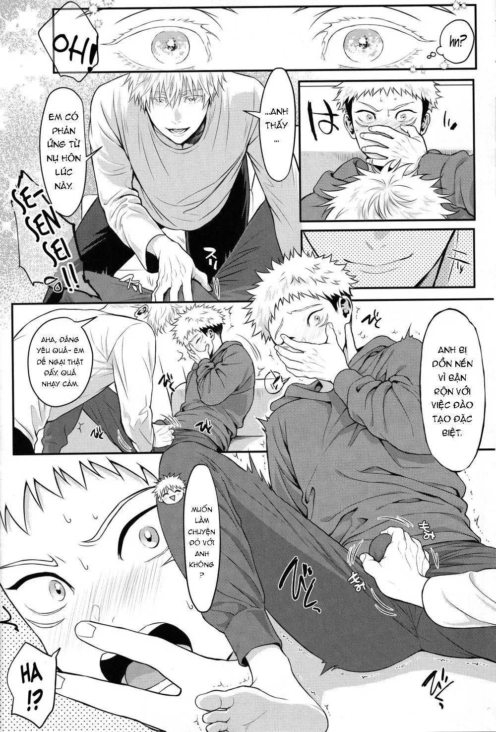 Gojo sensei x Itadori Chapter 2 Trang 4