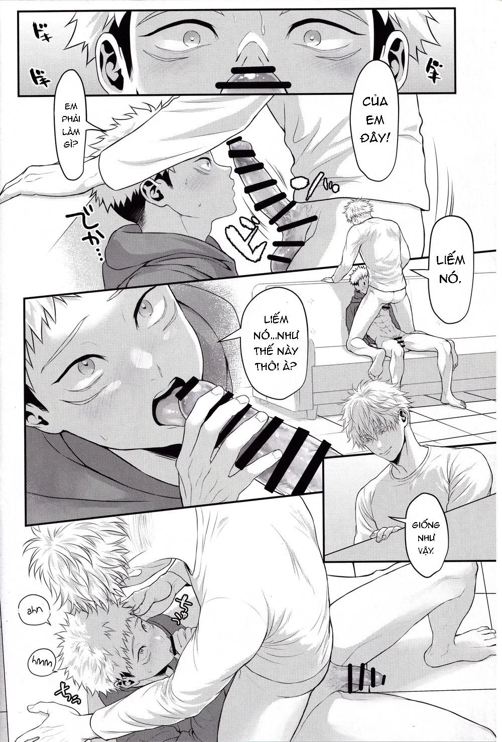 Gojo sensei x Itadori Chapter 2 Trang 10