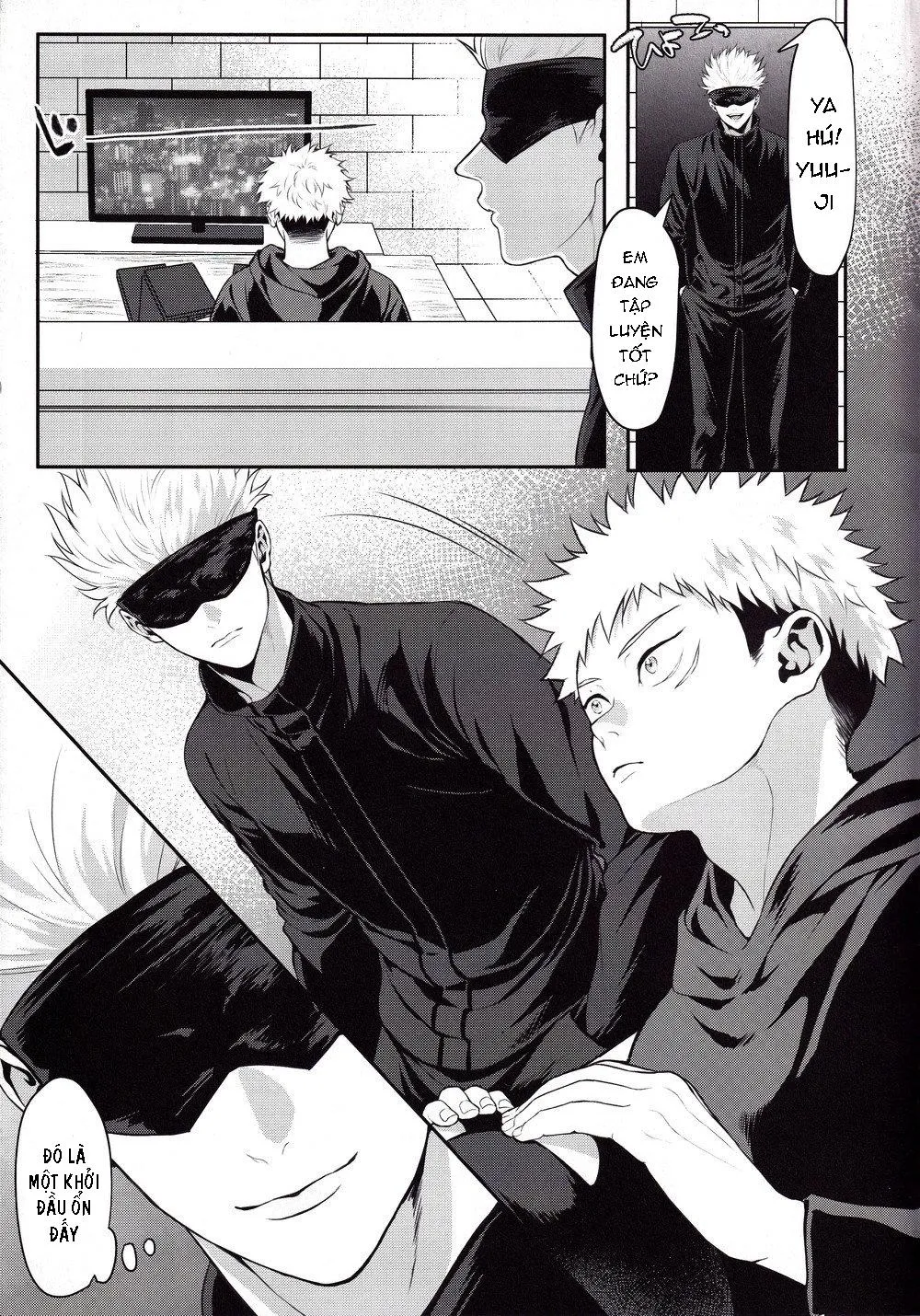 Gojo sensei x Itadori Chapter 1 Trang 4