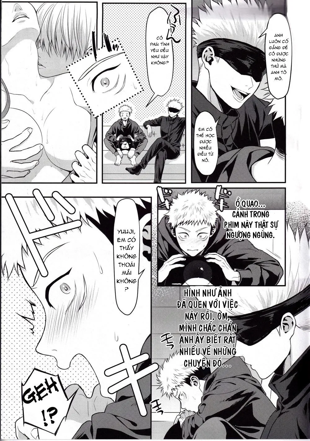 Gojo sensei x Itadori Chapter 1 Trang 6