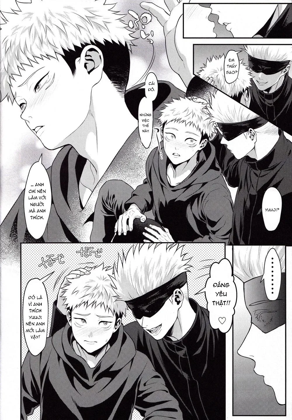 Gojo sensei x Itadori Chapter 1 Trang 9