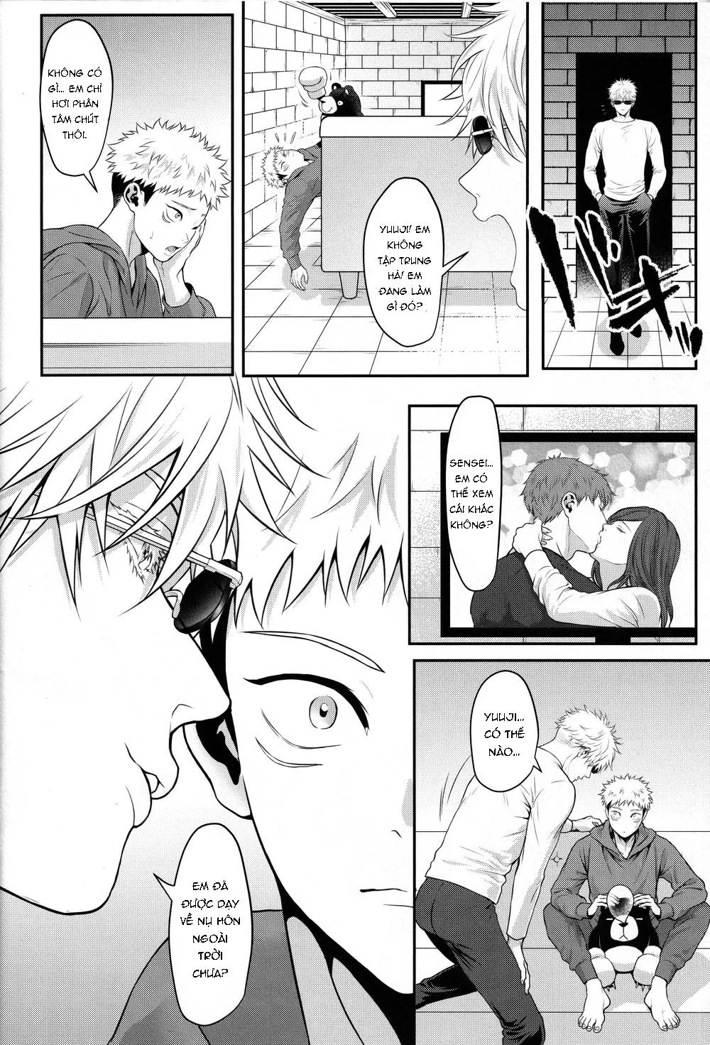 Gojo sensei x Itadori Chapter 1 Trang 17