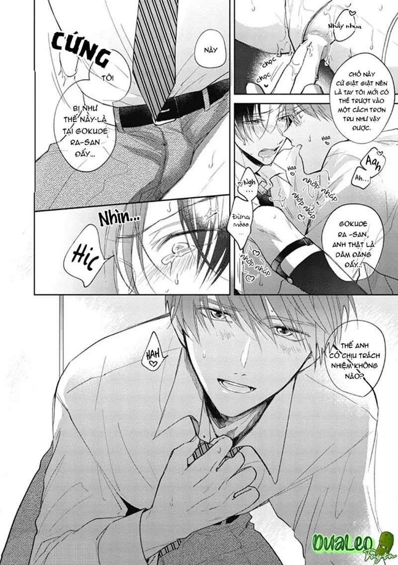 Gokudera - Vị Sếp Ác Ma Muốn Bị Vạch Trần Chapter 2 Trang 5