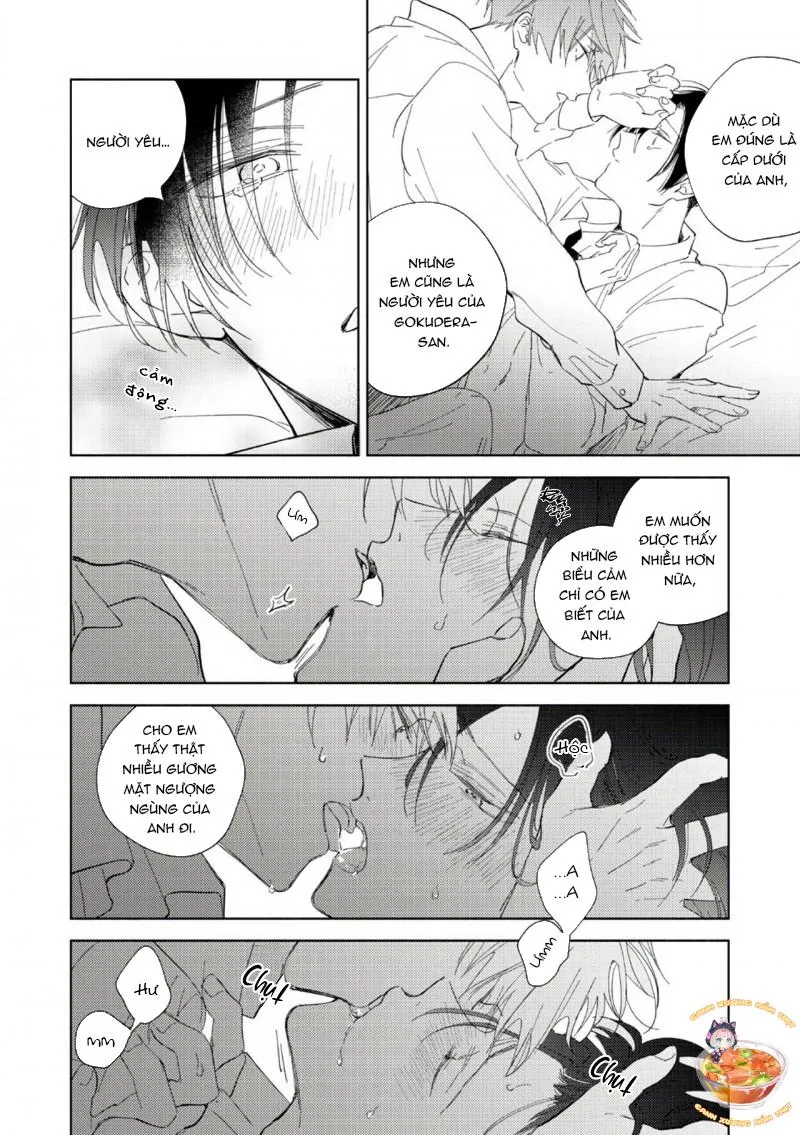 Gokudera - Vị Sếp Ác Ma Muốn Bị Vạch Trần Chapter 5 Trang 24