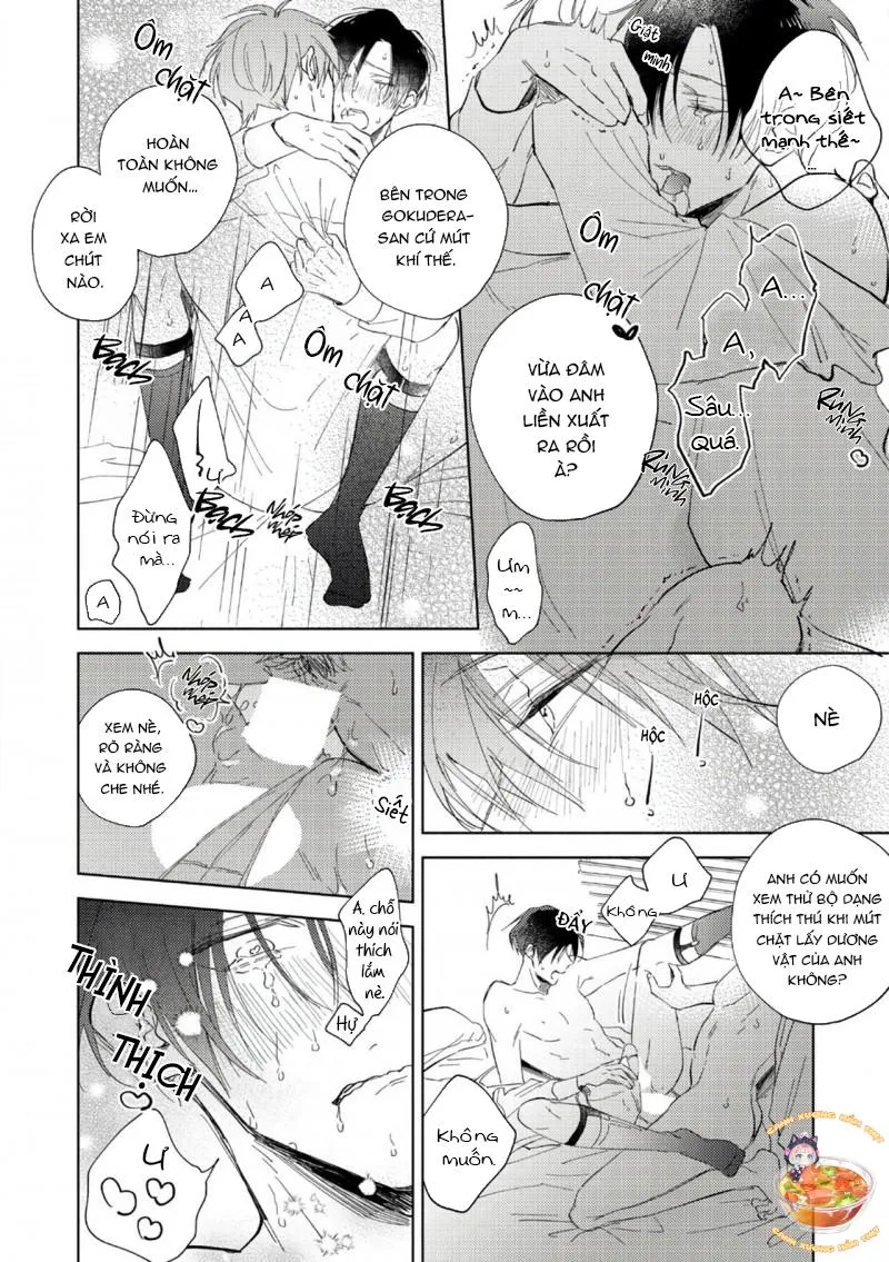 Gokudera - Vị Sếp Ác Ma Muốn Bị Vạch Trần Chapter 5 Trang 30