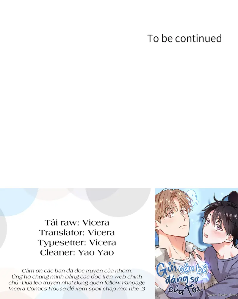Gửi Cậu Bé Đáng Sợ Của Tôii Chapter 3 Trang 13