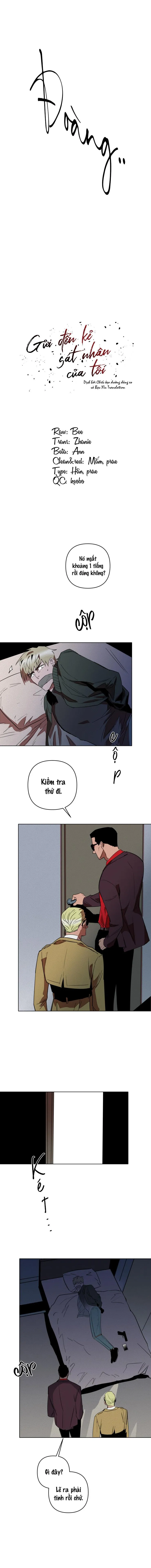 Gửi Đến Kẻ Sát Nhân Của Tôi Chapter 1 Trang 3