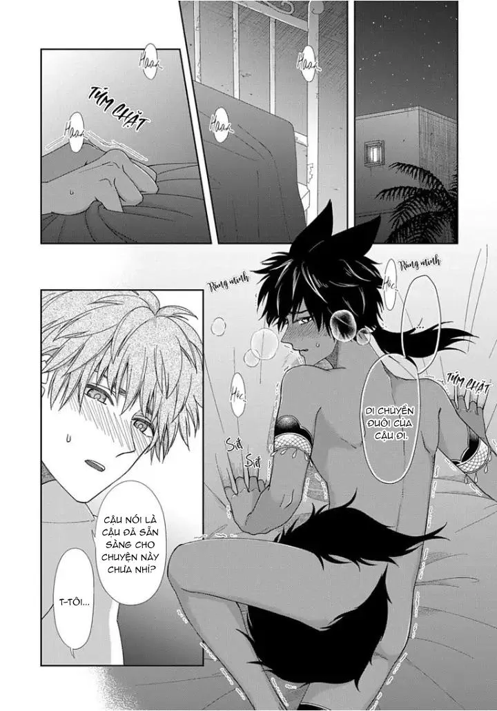 Hắc thú nhân rơi vào lưới tình Chapter 4 Trang 16