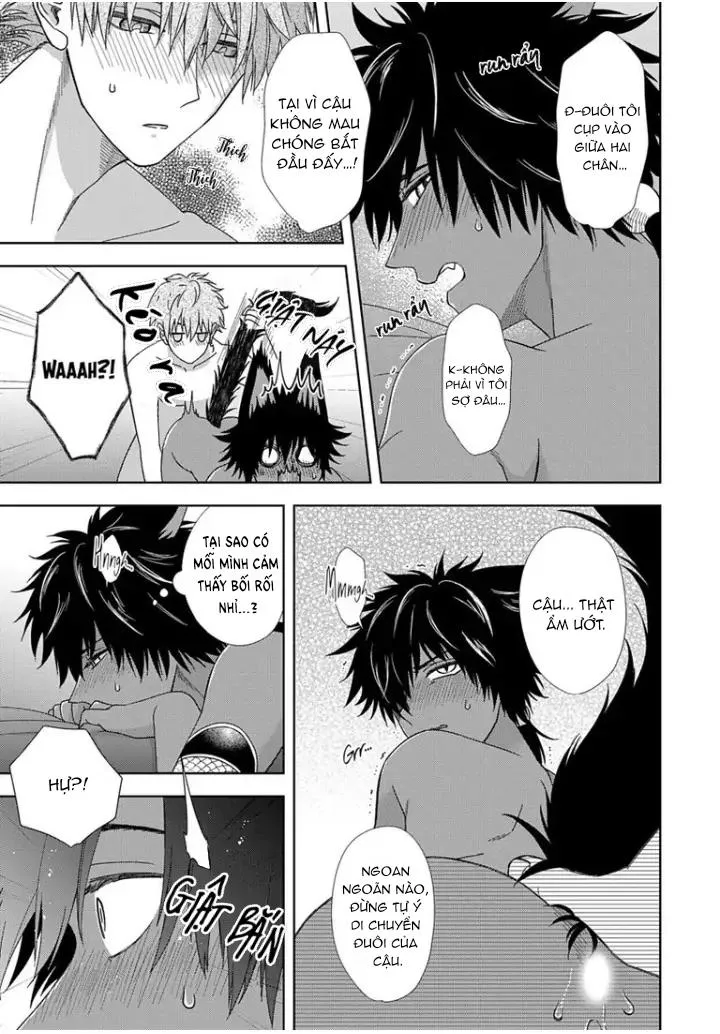 Hắc thú nhân rơi vào lưới tình Chapter 4 Trang 17