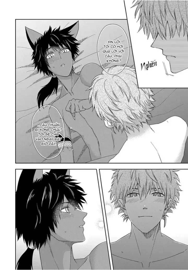 Hắc thú nhân rơi vào lưới tình Chapter 4 Trang 22