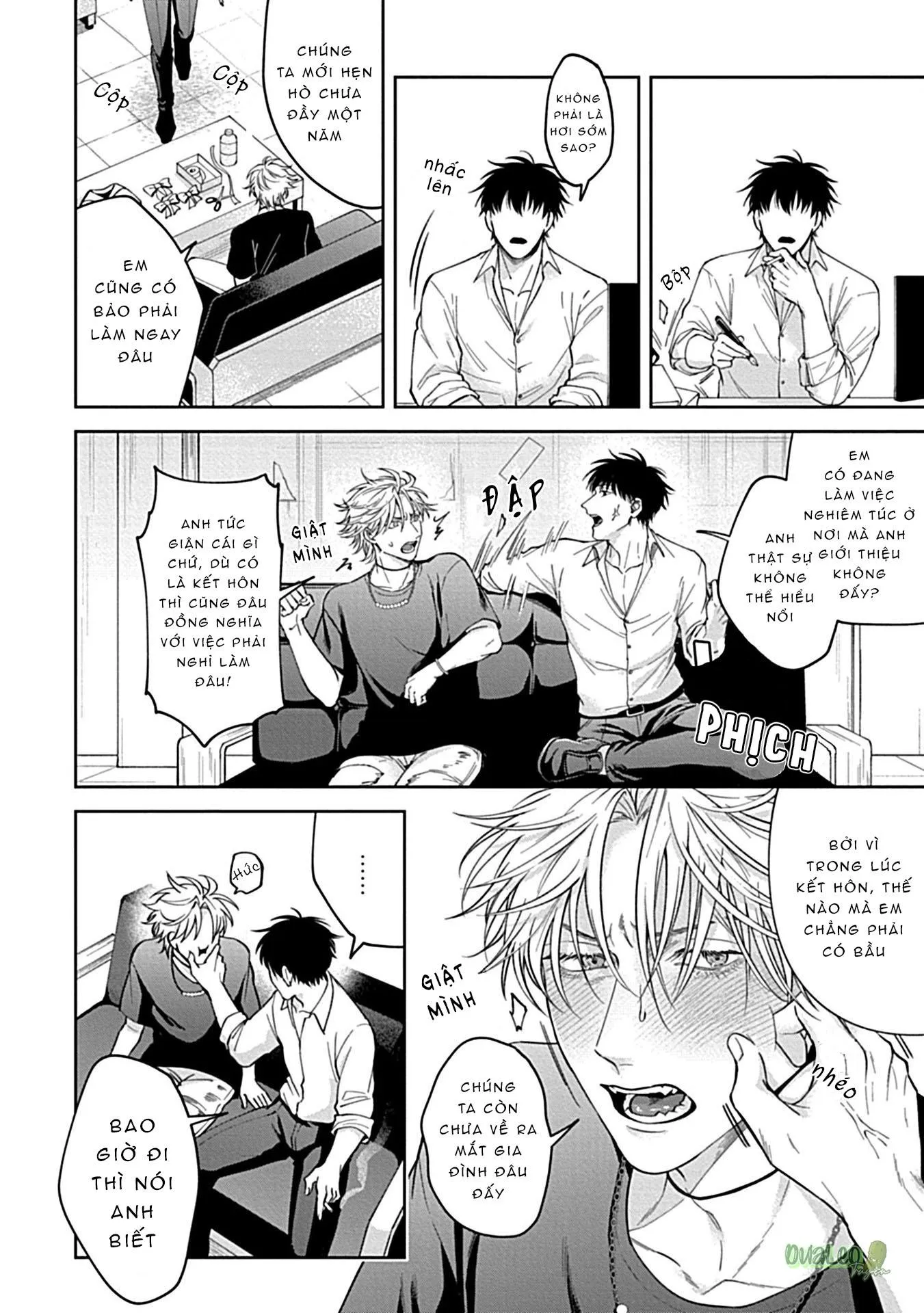 Haga-kun muốn bị cắn Chapter 7 Trang 4