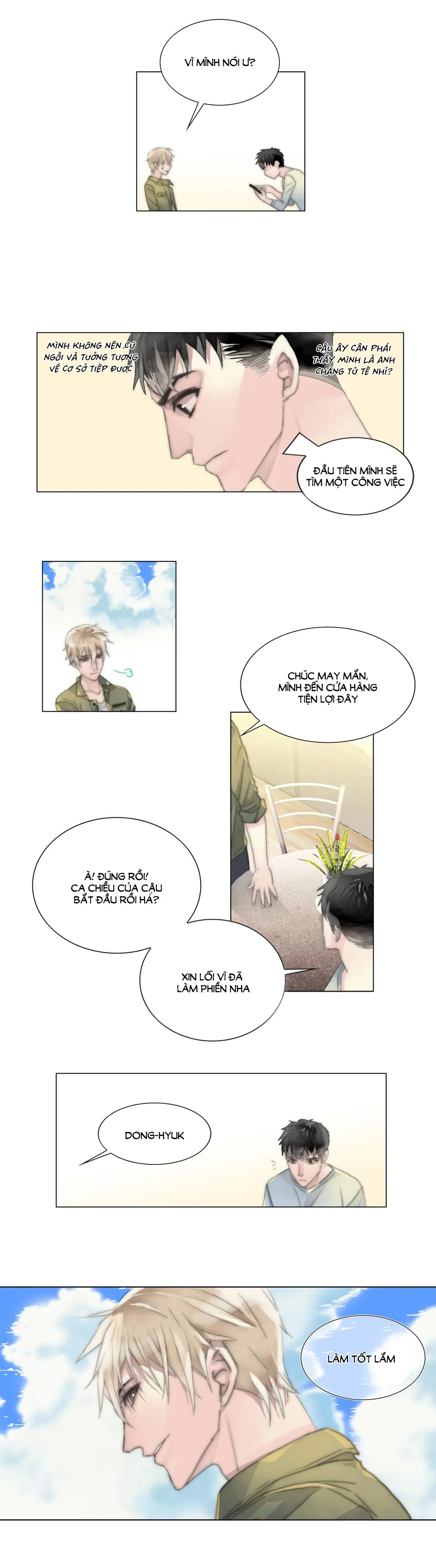 Hagyeongsu ngu ngốc Chapter 8 Trang 7