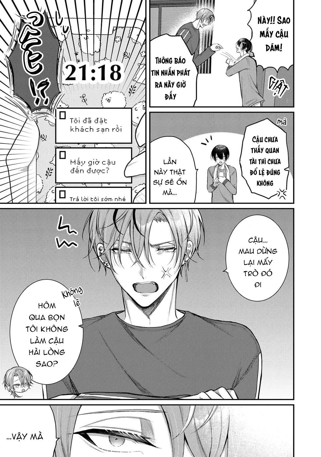 Hai cậu bạn thanh mai trúc mã đều là bạn trai tôi Chapter 2 Trang 9