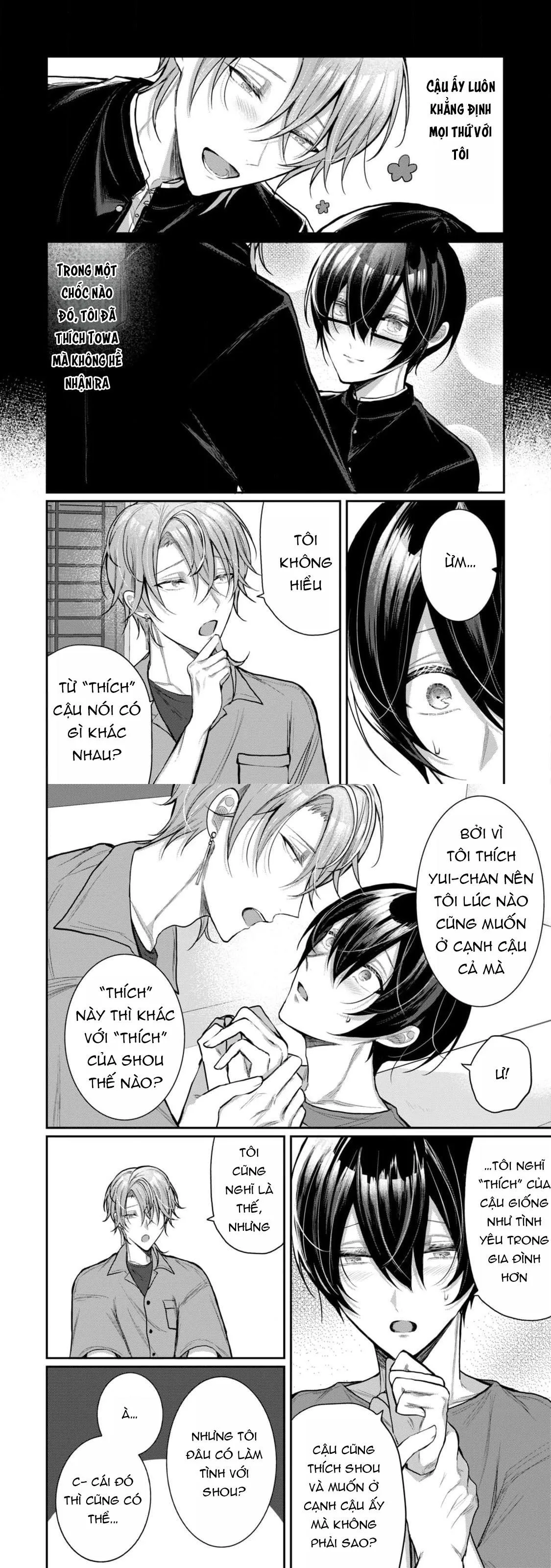 Hai cậu bạn thanh mai trúc mã đều là bạn trai tôi Chapter 8 Trang 9