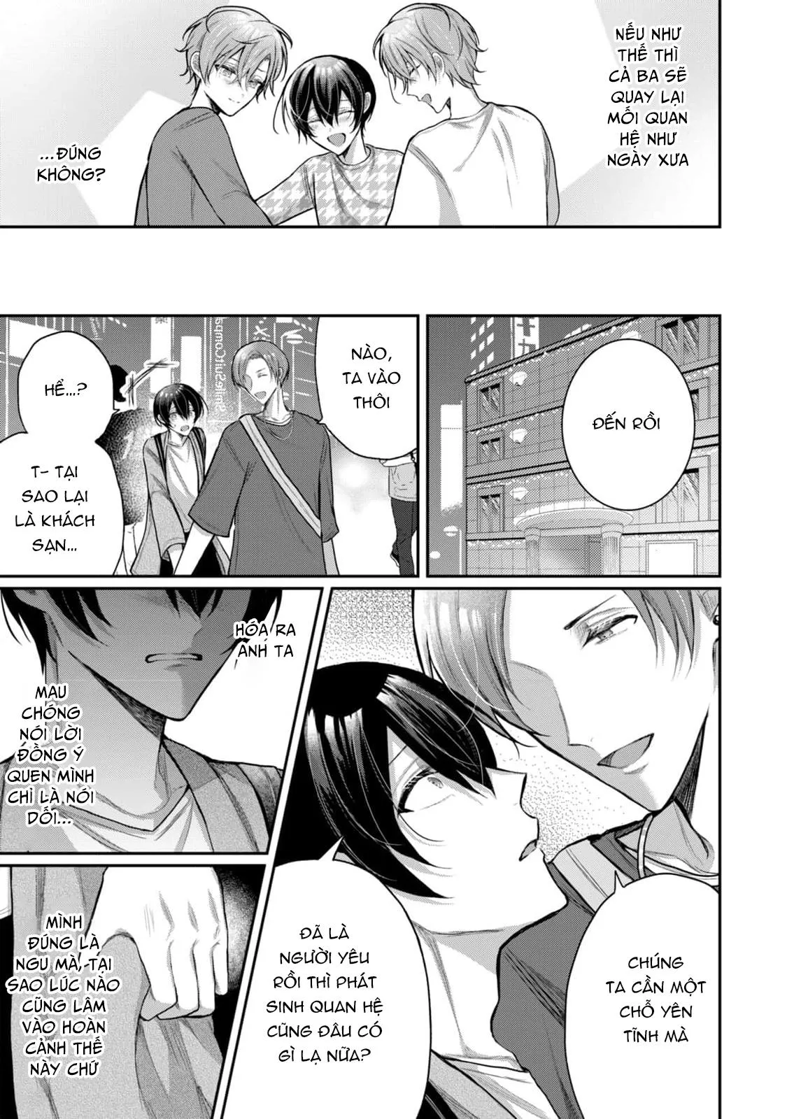 Hai cậu bạn thanh mai trúc mã đều là bạn trai tôi Chapter 11 Trang 13