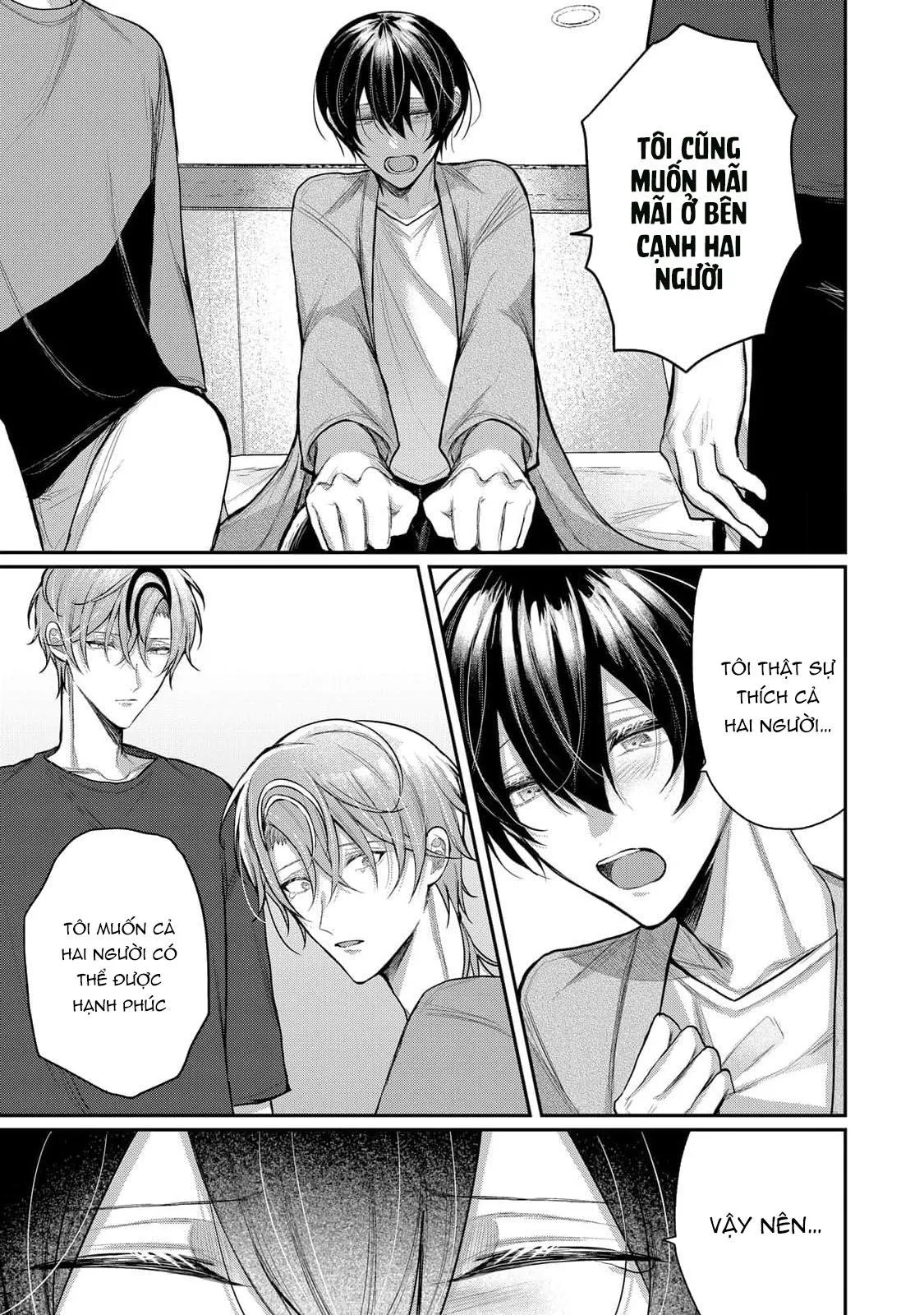 Hai cậu bạn thanh mai trúc mã đều là bạn trai tôi Chapter 12 Trang 9