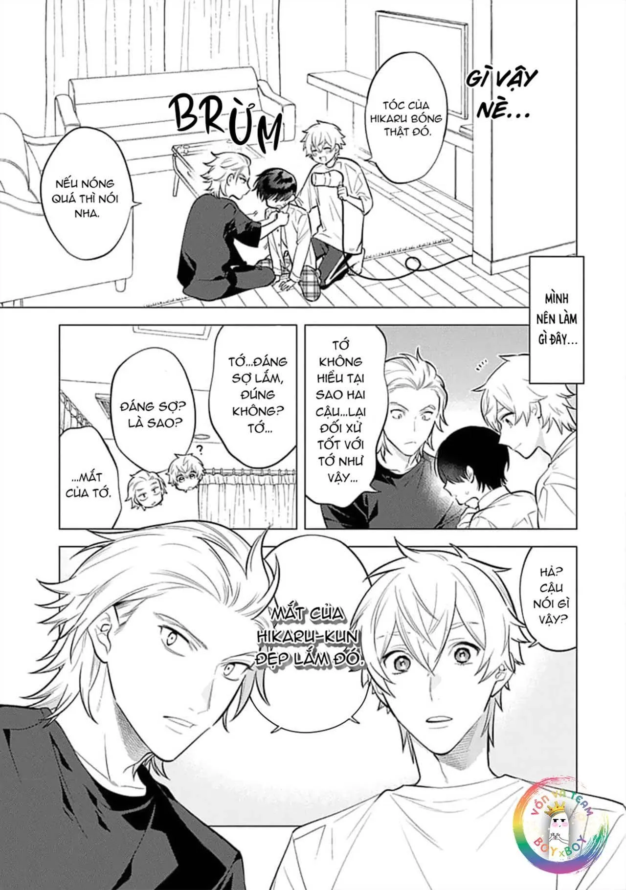 Hanamaru Manga Yin Kana là một cặp song sinh được tôi yêu quý Chapter 4 Trang 7