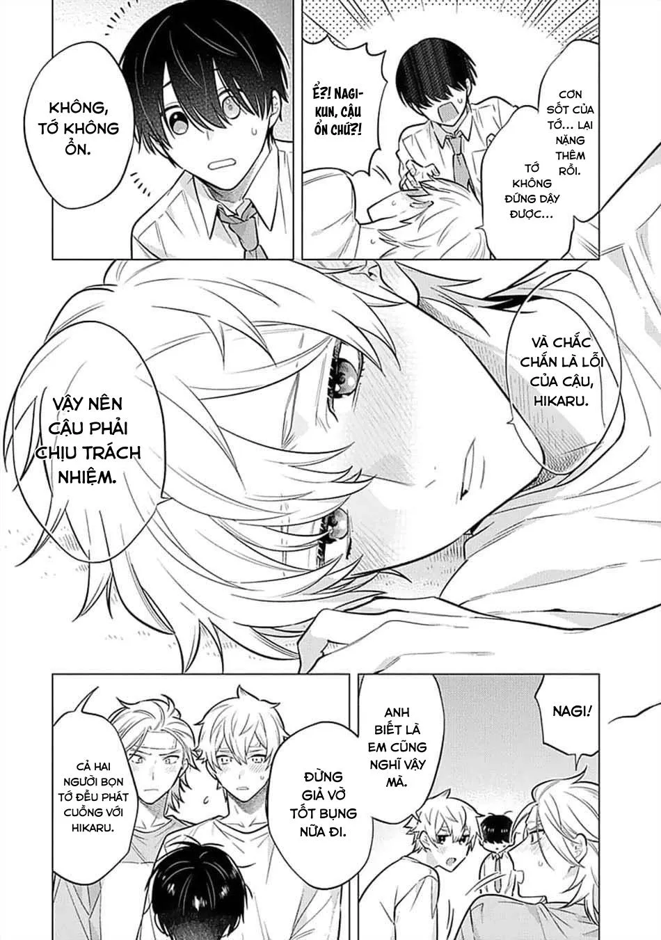 Hanamaru Manga Yin Kana là một cặp song sinh được tôi yêu quý Chapter 5 Trang 19