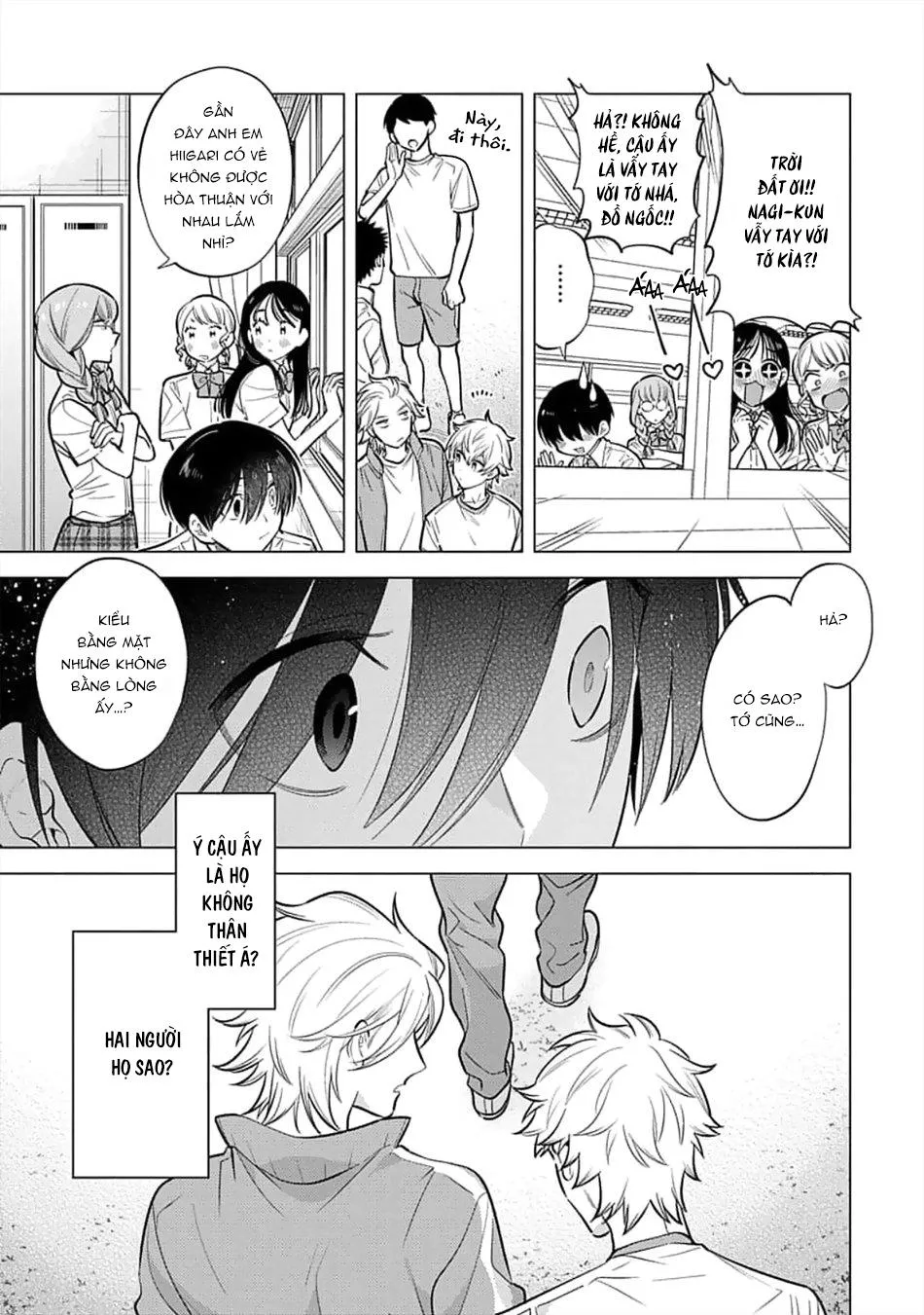 Hanamaru Manga Yin Kana là một cặp song sinh được tôi yêu quý Chapter 6 Trang 9