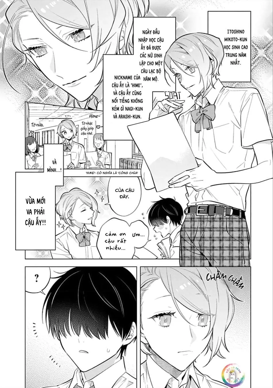 Hanamaru Manga Yin Kana là một cặp song sinh được tôi yêu quý Chapter 7 Trang 8