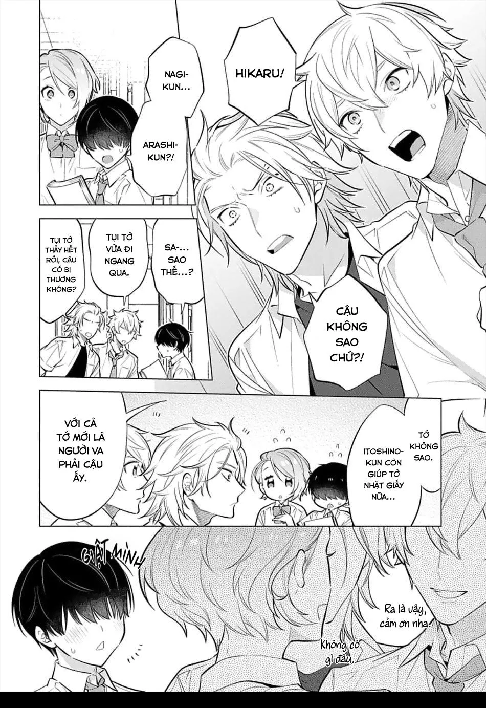 Hanamaru Manga Yin Kana là một cặp song sinh được tôi yêu quý Chapter 7 Trang 9