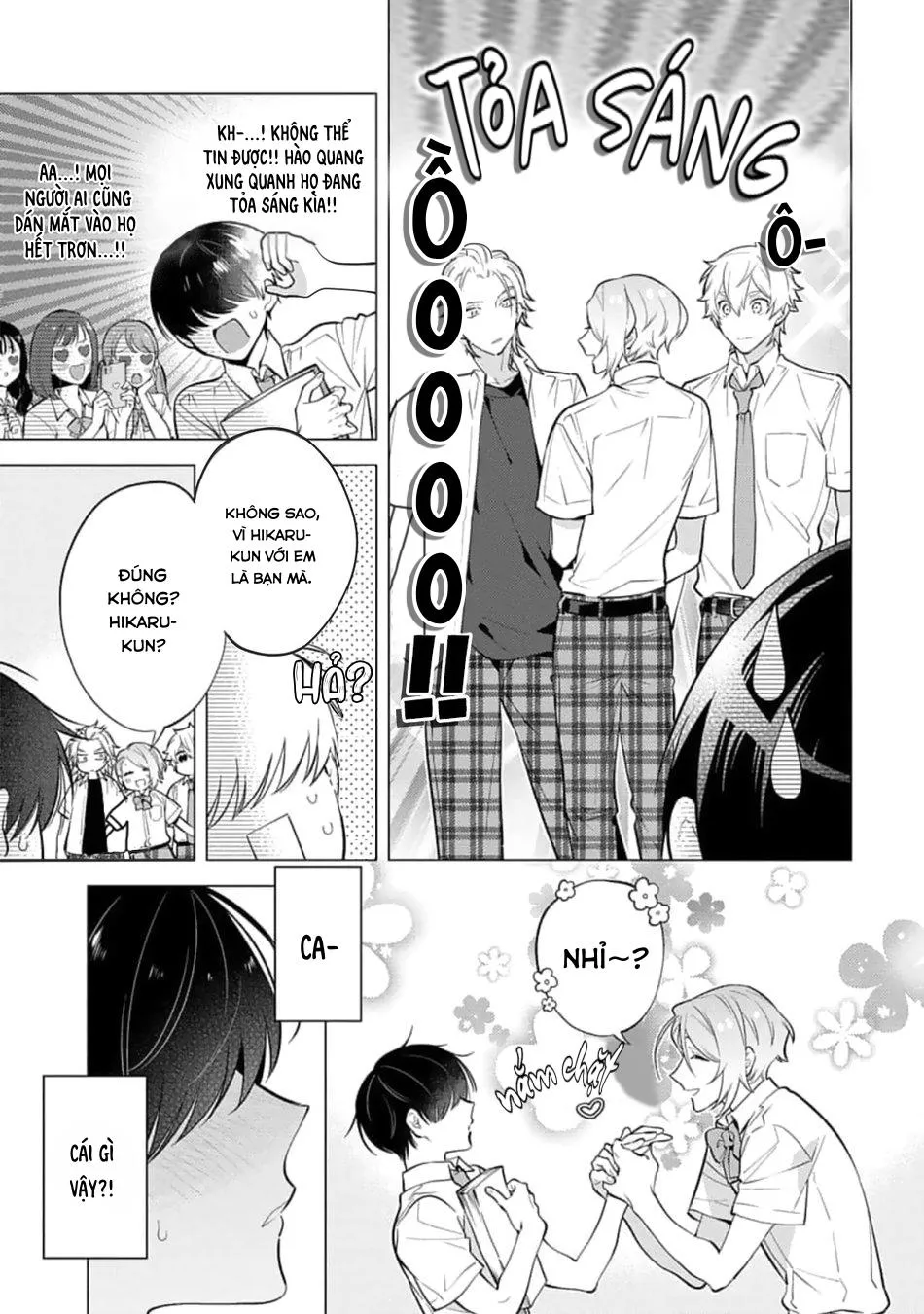 Hanamaru Manga Yin Kana là một cặp song sinh được tôi yêu quý Chapter 7 Trang 10