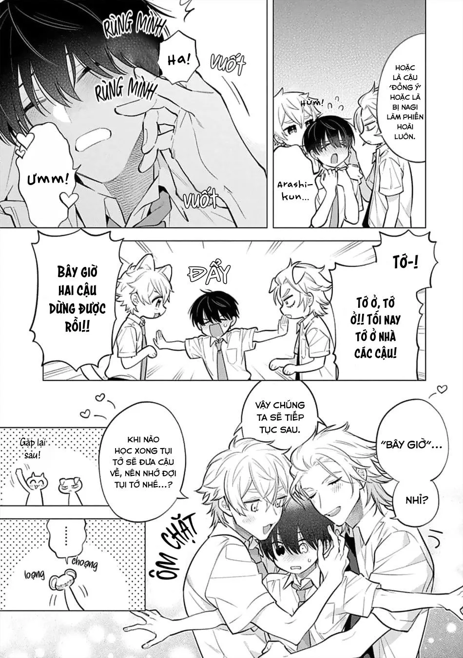 Hanamaru Manga Yin Kana là một cặp song sinh được tôi yêu quý Chapter 7 Trang 14