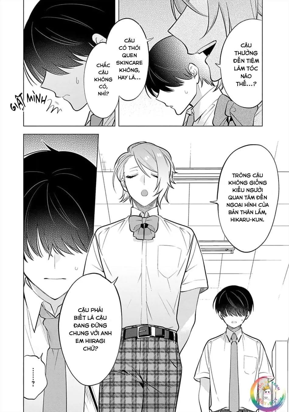 Hanamaru Manga Yin Kana là một cặp song sinh được tôi yêu quý Chapter 7 Trang 17