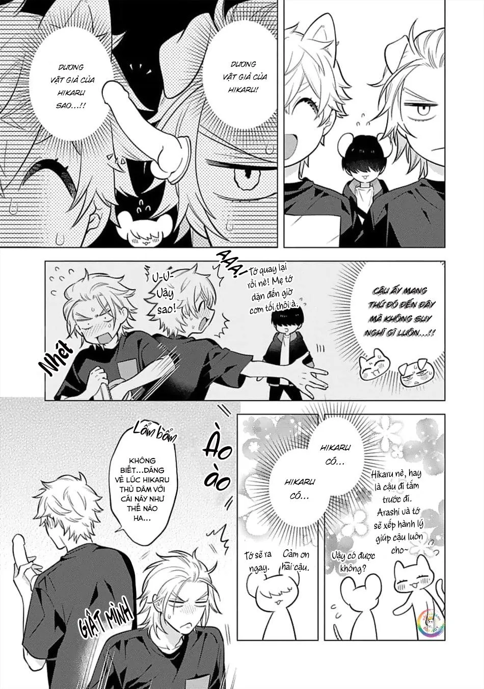 Hanamaru Manga Yin Kana là một cặp song sinh được tôi yêu quý Chapter 8 Trang 7