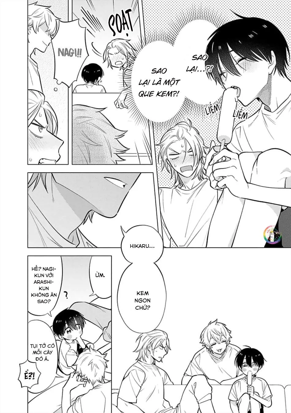 Hanamaru Manga Yin Kana là một cặp song sinh được tôi yêu quý Chapter 8 Trang 10