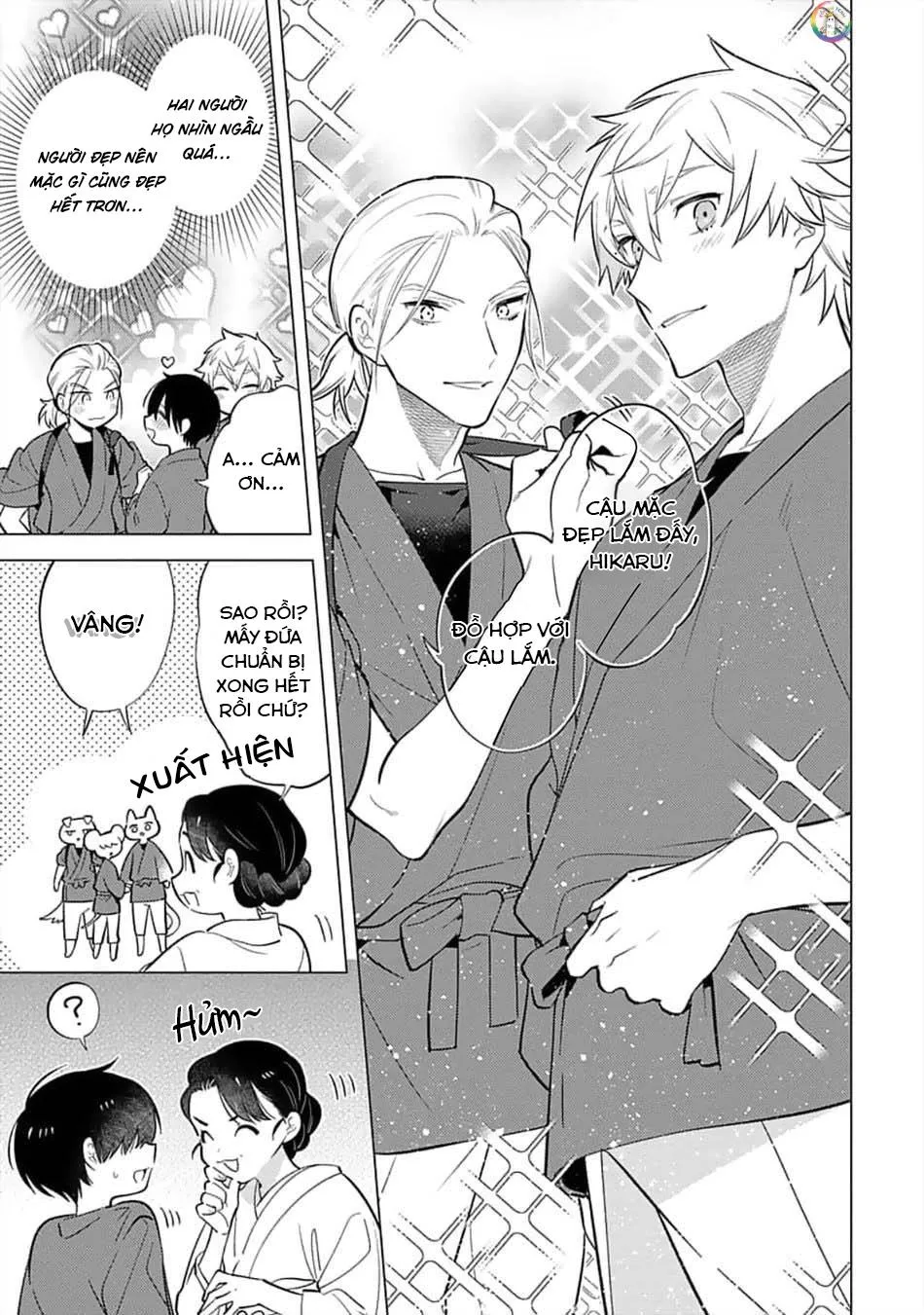 Hanamaru Manga Yin Kana là một cặp song sinh được tôi yêu quý Chapter 9 Trang 12