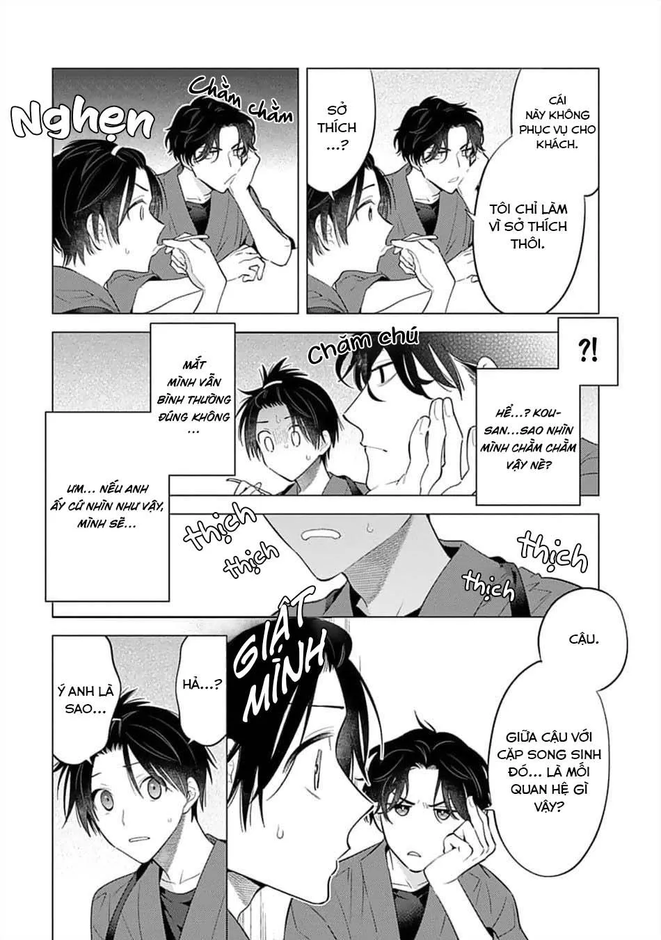 Hanamaru Manga Yin Kana là một cặp song sinh được tôi yêu quý Chapter 9 Trang 23
