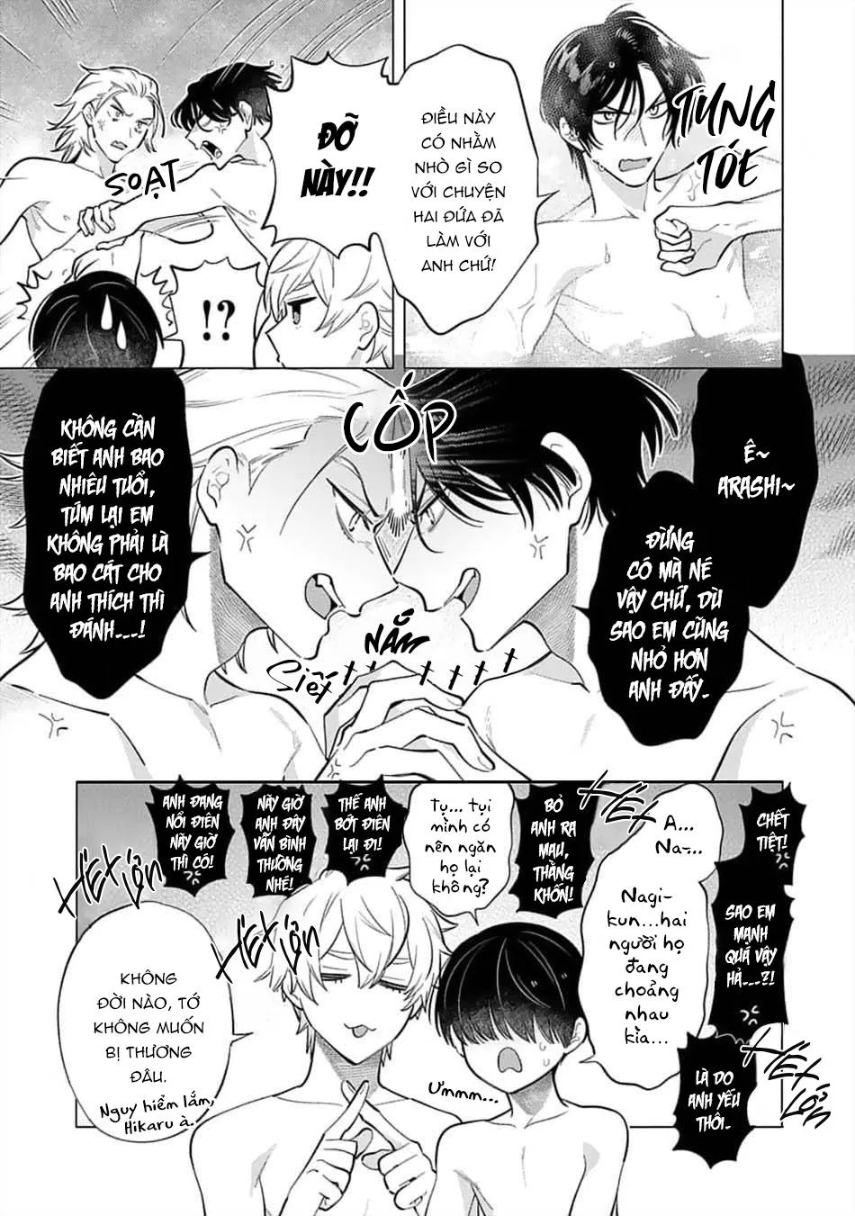 Hanamaru Manga Yin Kana là một cặp song sinh được tôi yêu quý Chapter 10 Trang 5