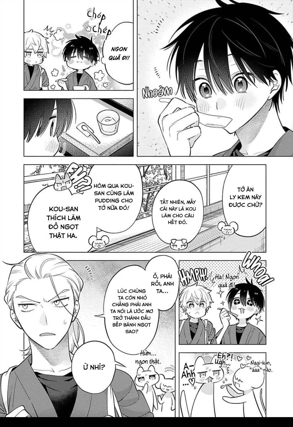 Hanamaru Manga Yin Kana là một cặp song sinh được tôi yêu quý Chapter 11 Trang 9