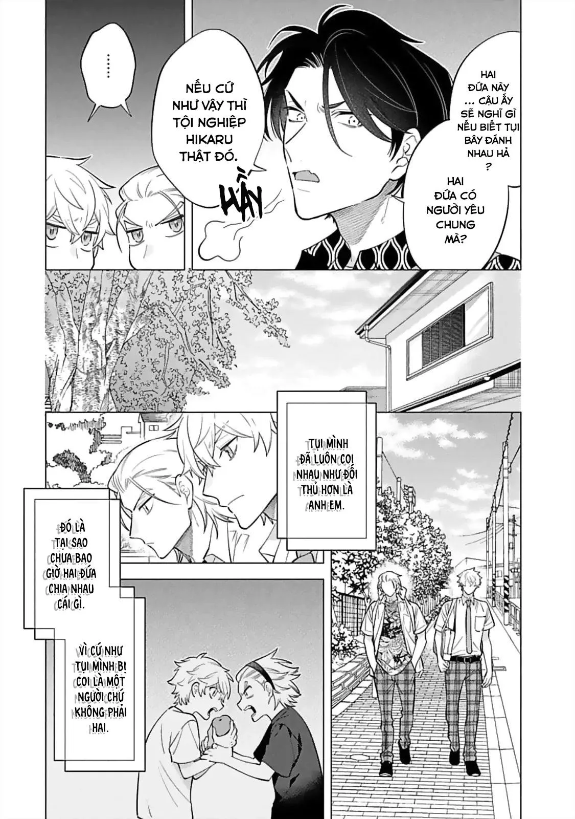 Hanamaru Manga Yin Kana là một cặp song sinh được tôi yêu quý Chapter 12 Trang 5