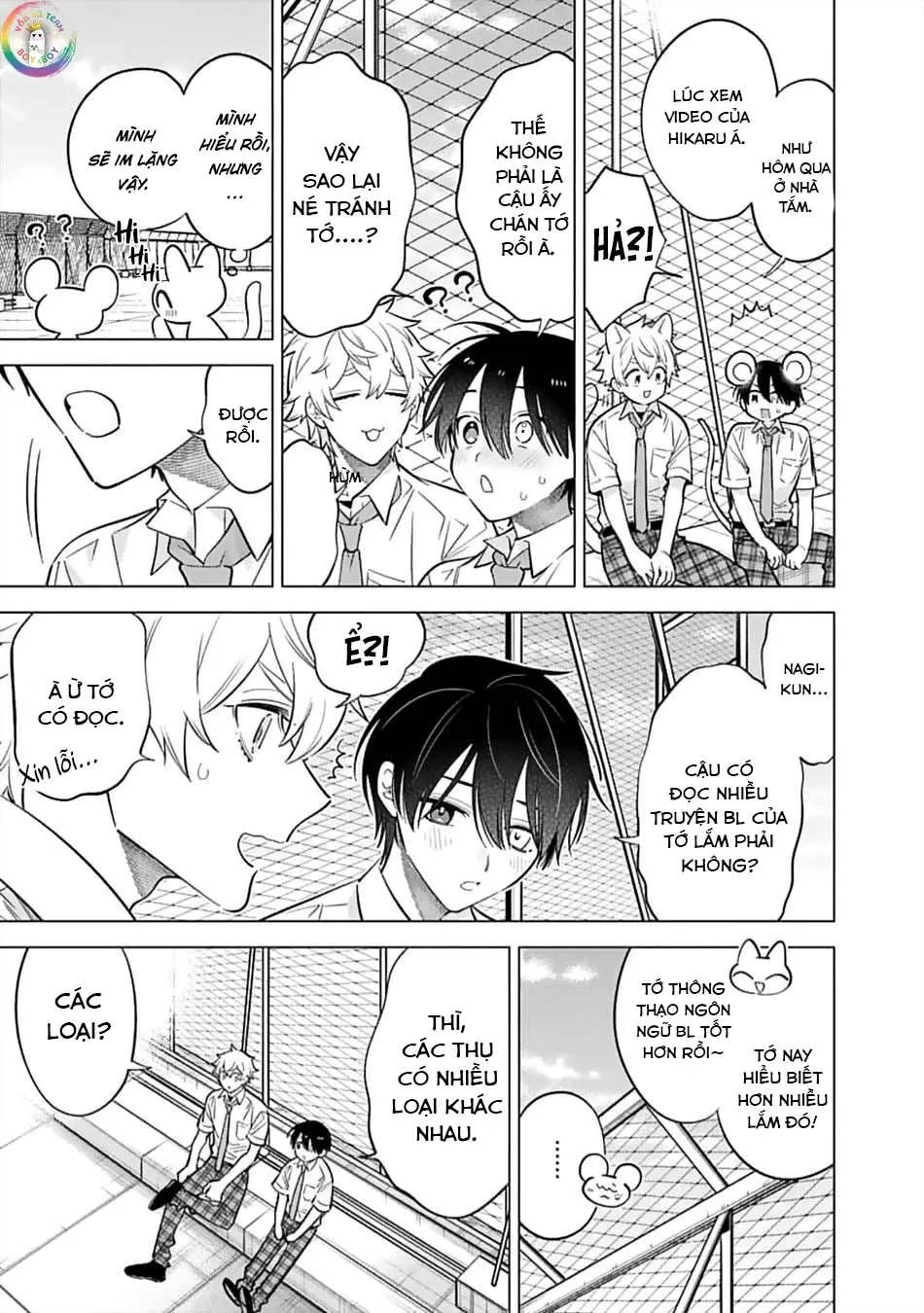 Hanamaru Manga Yin Kana là một cặp song sinh được tôi yêu quý Chapter 13 Trang 6