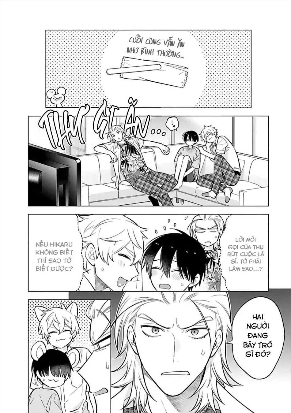 Hanamaru Manga Yin Kana là một cặp song sinh được tôi yêu quý Chapter 13 Trang 11