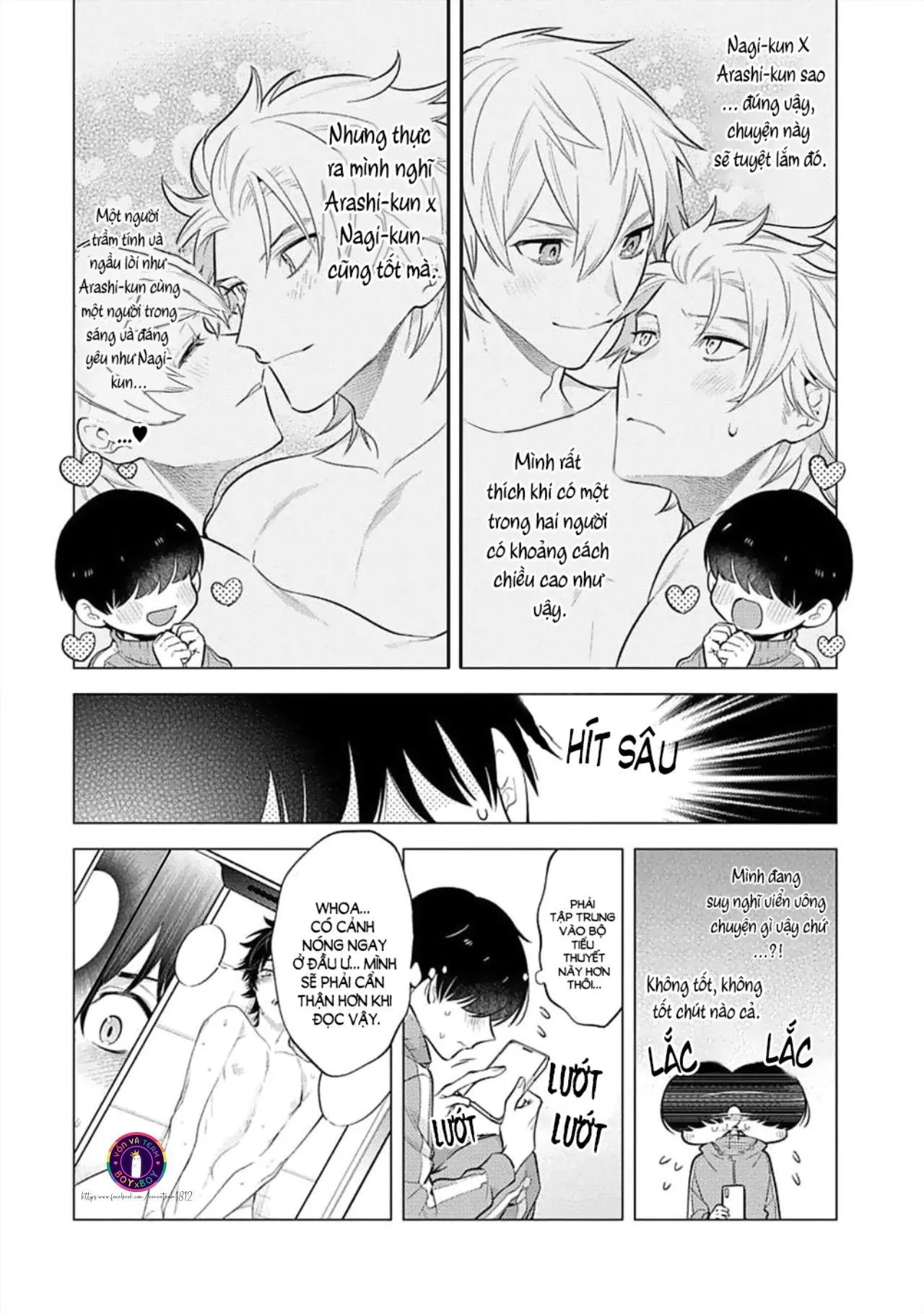 Hanamaru Manga Yin Kana là một cặp song sinh được tôi yêu quý Chapter 1 Trang 18