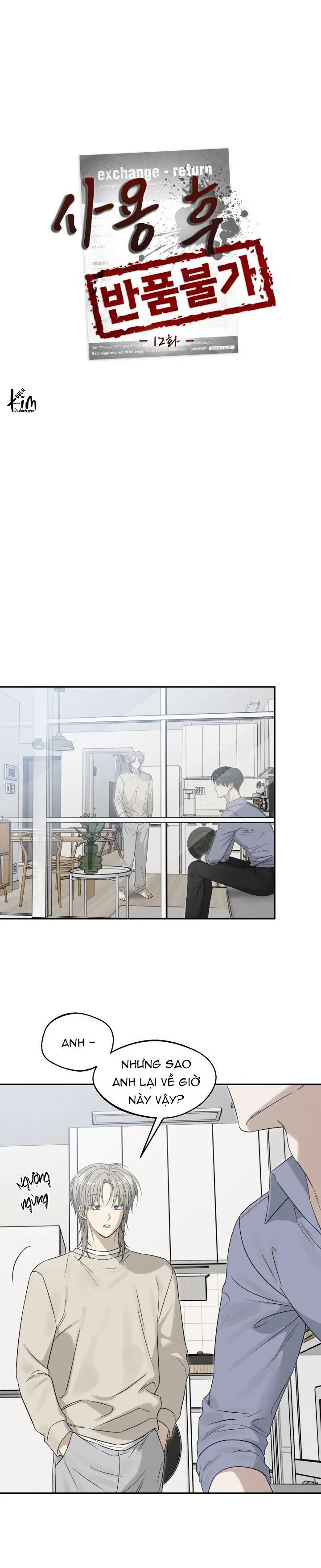 HÀNG ĐÃ DÙNG MIỄN ĐỔI TRẢ Chapter 12 Trang 3