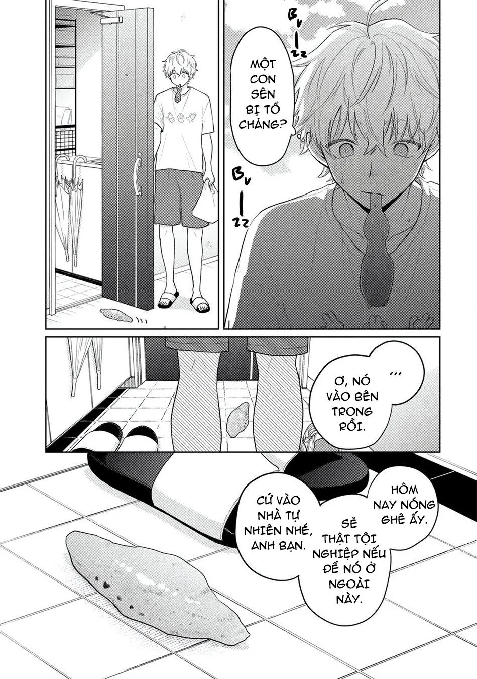 Happy End no Kyuseishu Chapter 1 Trang 4