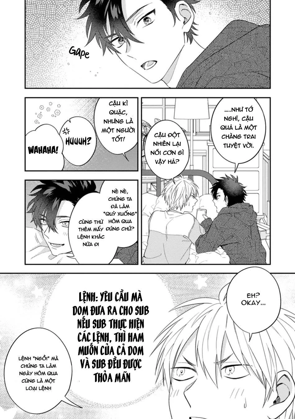 Hashimoto Mitsu Dear My Master - Dom / Sub Universe Chapter 2 Trang 19