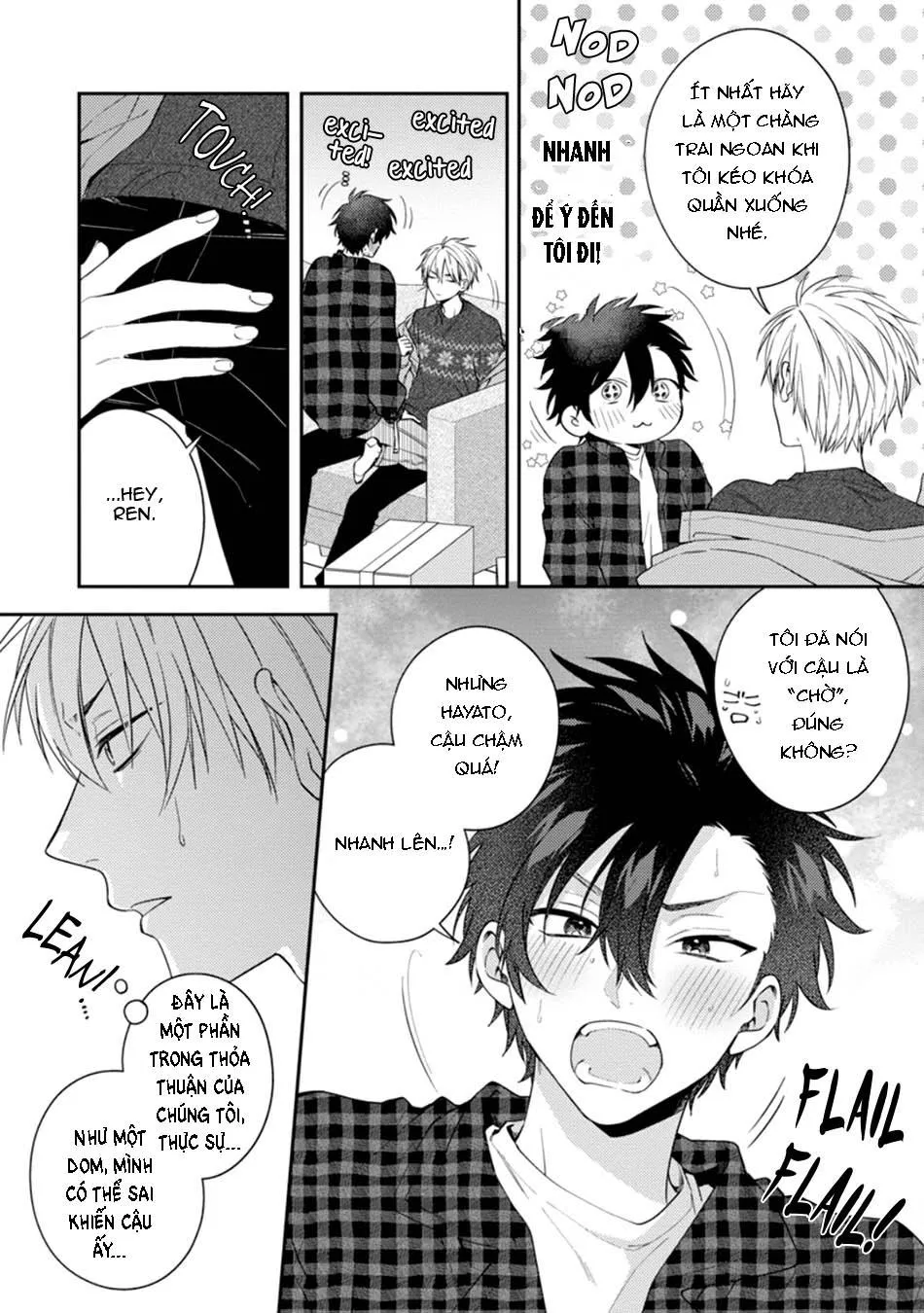 Hashimoto Mitsu Dear My Master - Dom / Sub Universe Chapter 3 Trang 11