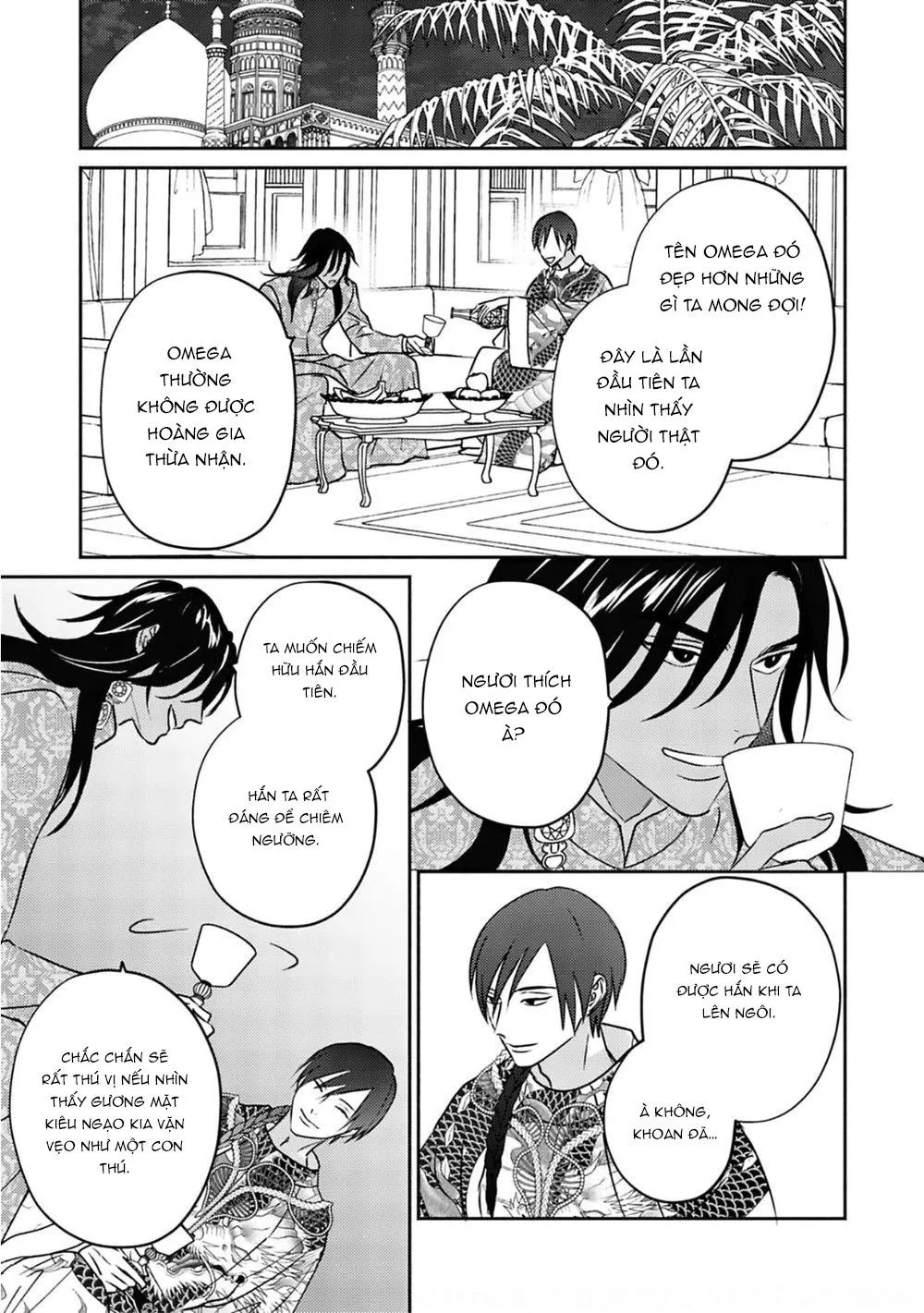 Hậu Cung Omega Chapter 4 Trang 11