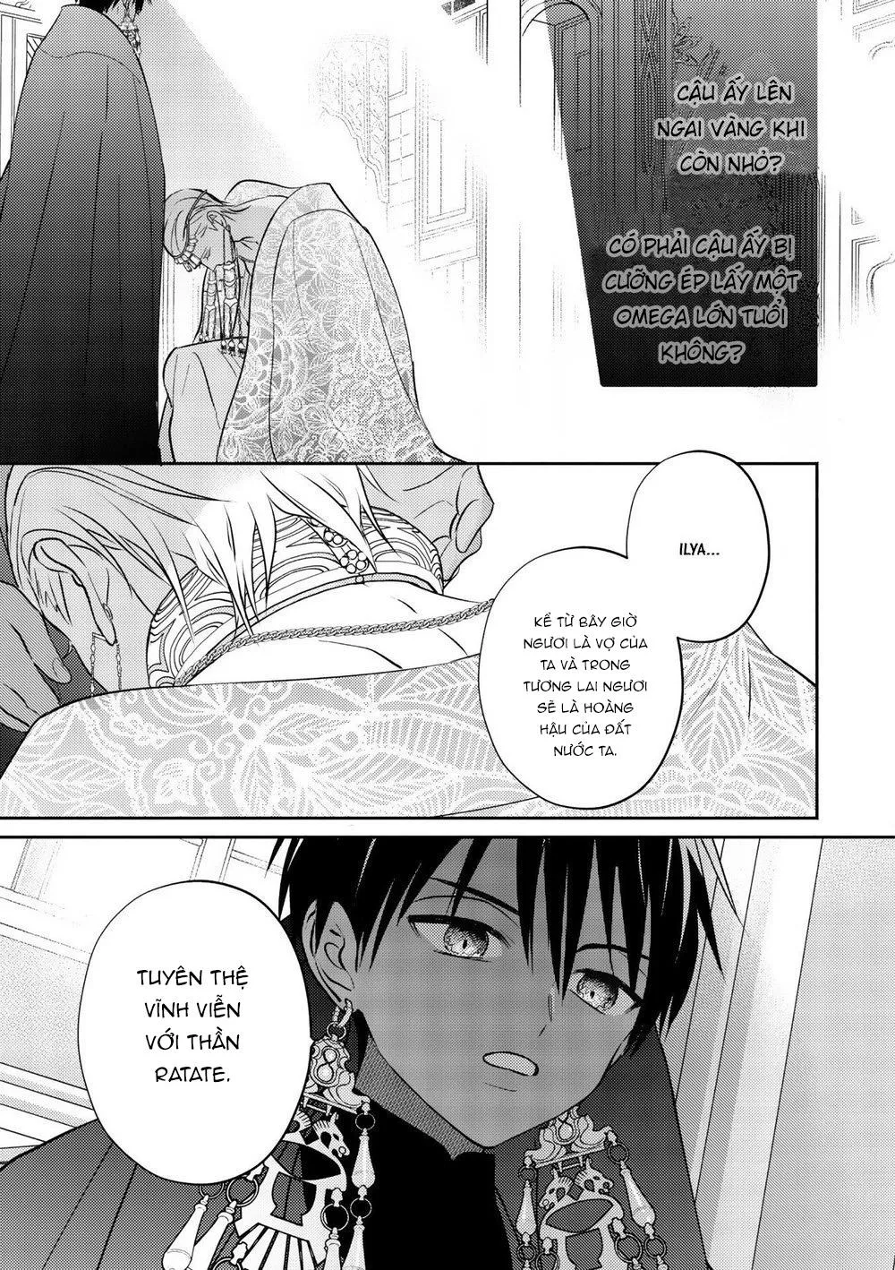 Hậu Cung Omega Chapter 1 Trang 37