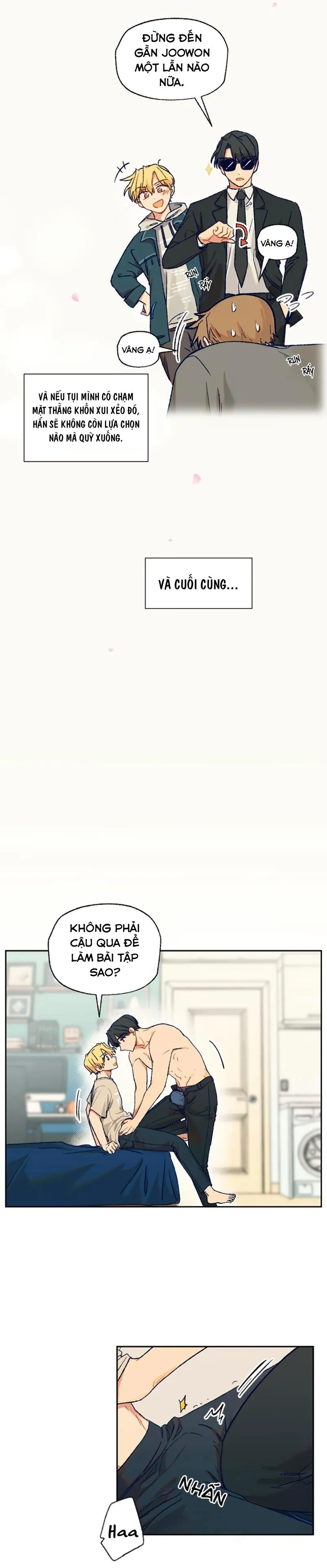 Hãy cho em chút vị Vanilla! Chapter 4 Trang 15