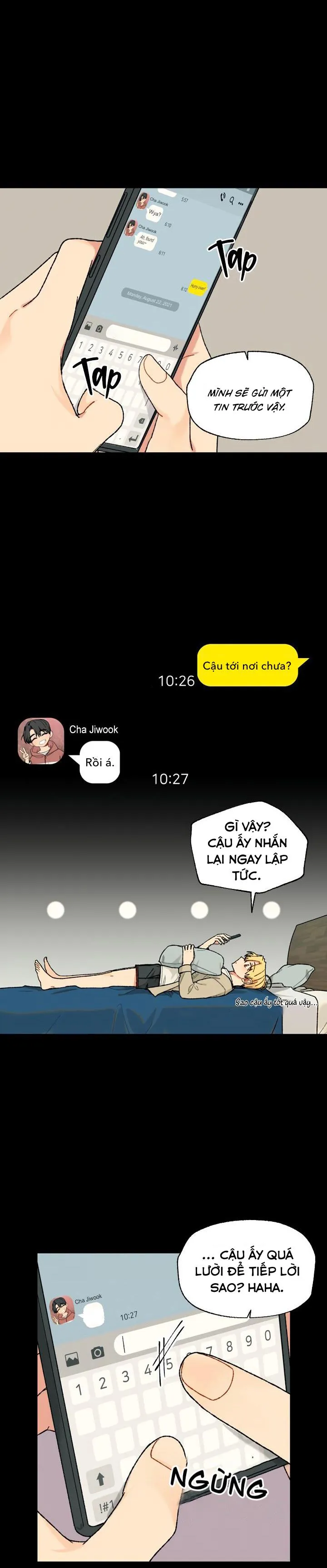 Hãy cho em chút vị Vanilla! Chapter 5 Trang 14