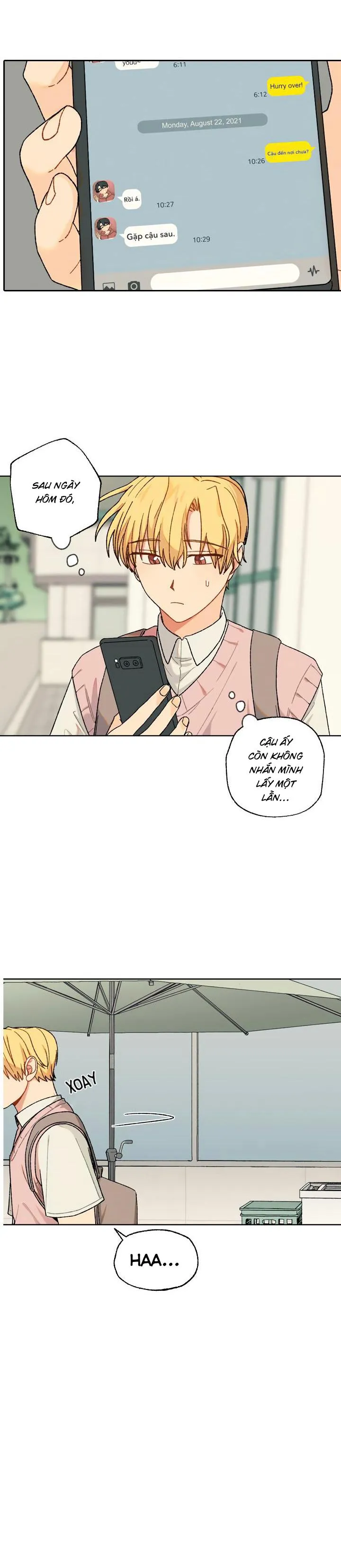 Hãy cho em chút vị Vanilla! Chapter 5 Trang 16