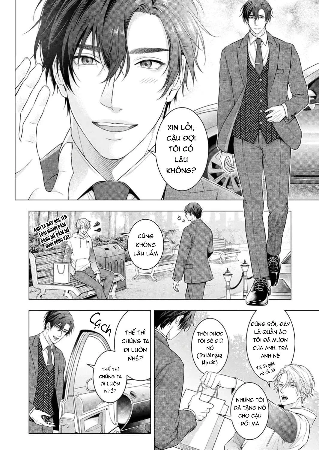 Hãy cho tôi chạm vào chiếc đuôi gợi cảm đó Chapter 2 Trang 4