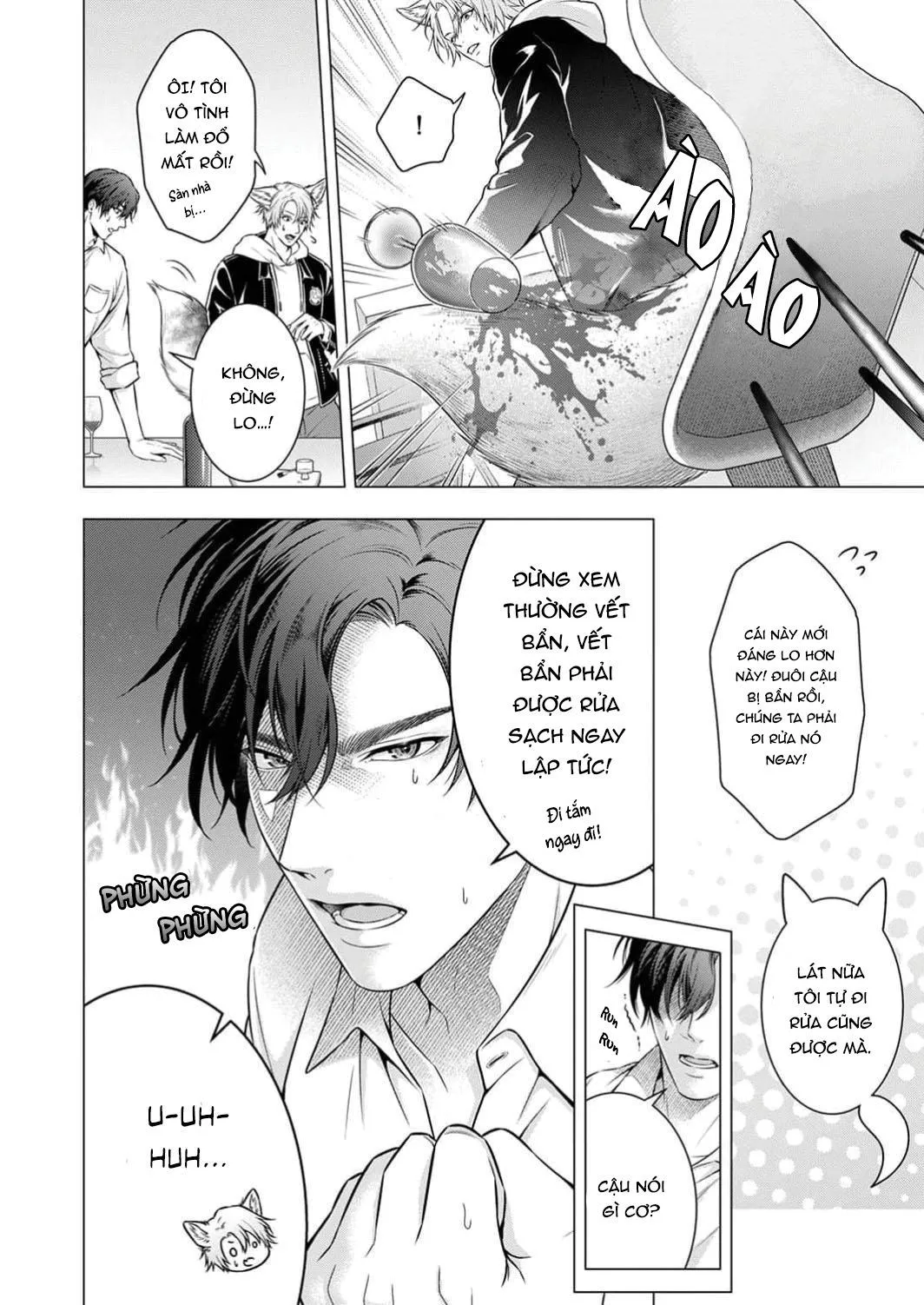 Hãy cho tôi chạm vào chiếc đuôi gợi cảm đó Chapter 2 Trang 12