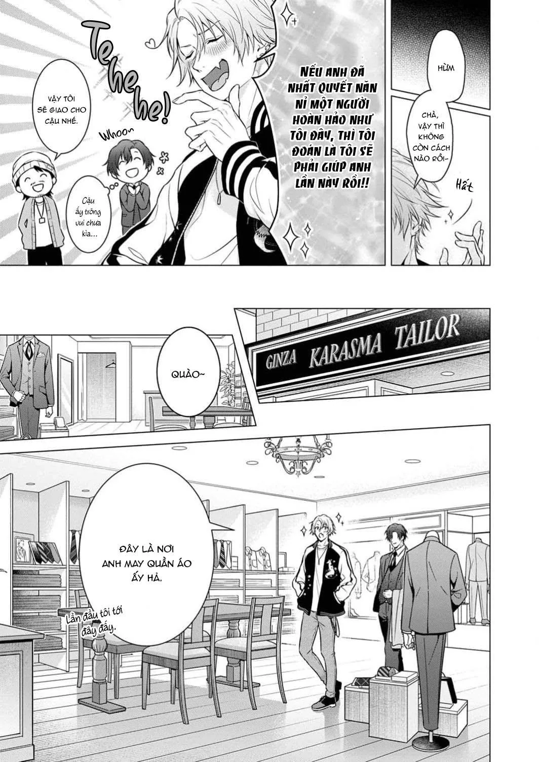 Hãy cho tôi chạm vào chiếc đuôi gợi cảm đó Chapter 3 Trang 8